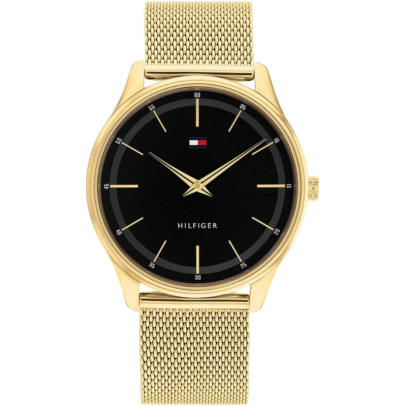 Tommy Hilfiger Gold Mesh Analog Watch
