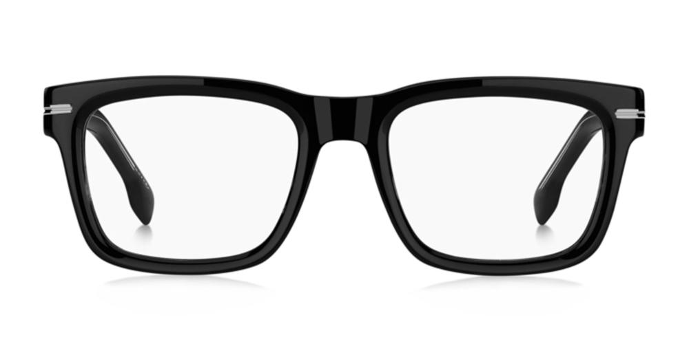Refined Black Acetate Eyeglasses with Tortoiseshell Detail