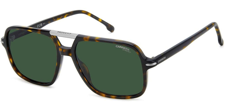 Timeless Tortoiseshell Aviator with Green Lenses