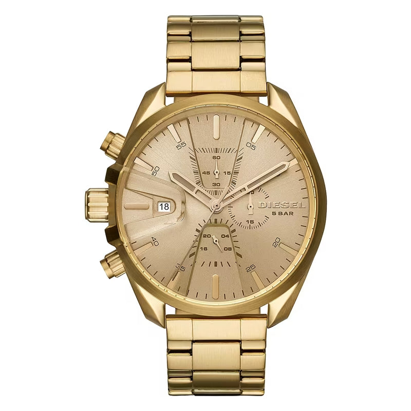 Diesel Gold Chronograph Stainless Steel Watch
