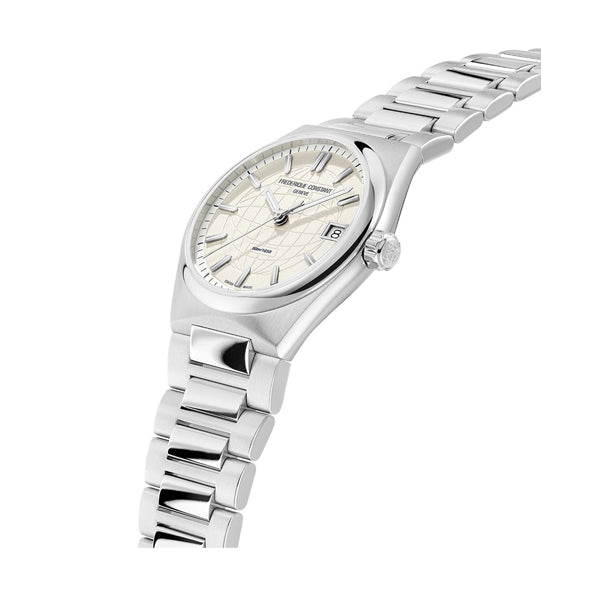 Frederique Constant Silver Stainless Steel Watch