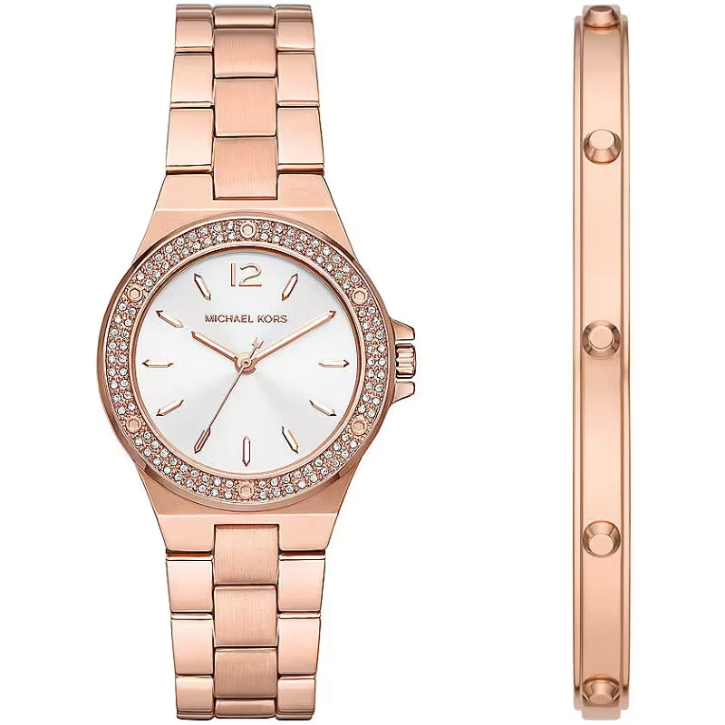Michael Kors Rose Gold Crystal Watch