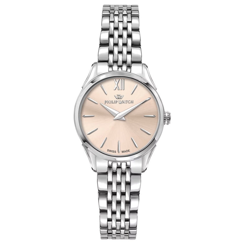 Philip Watch Silver & Rose Gold Analog