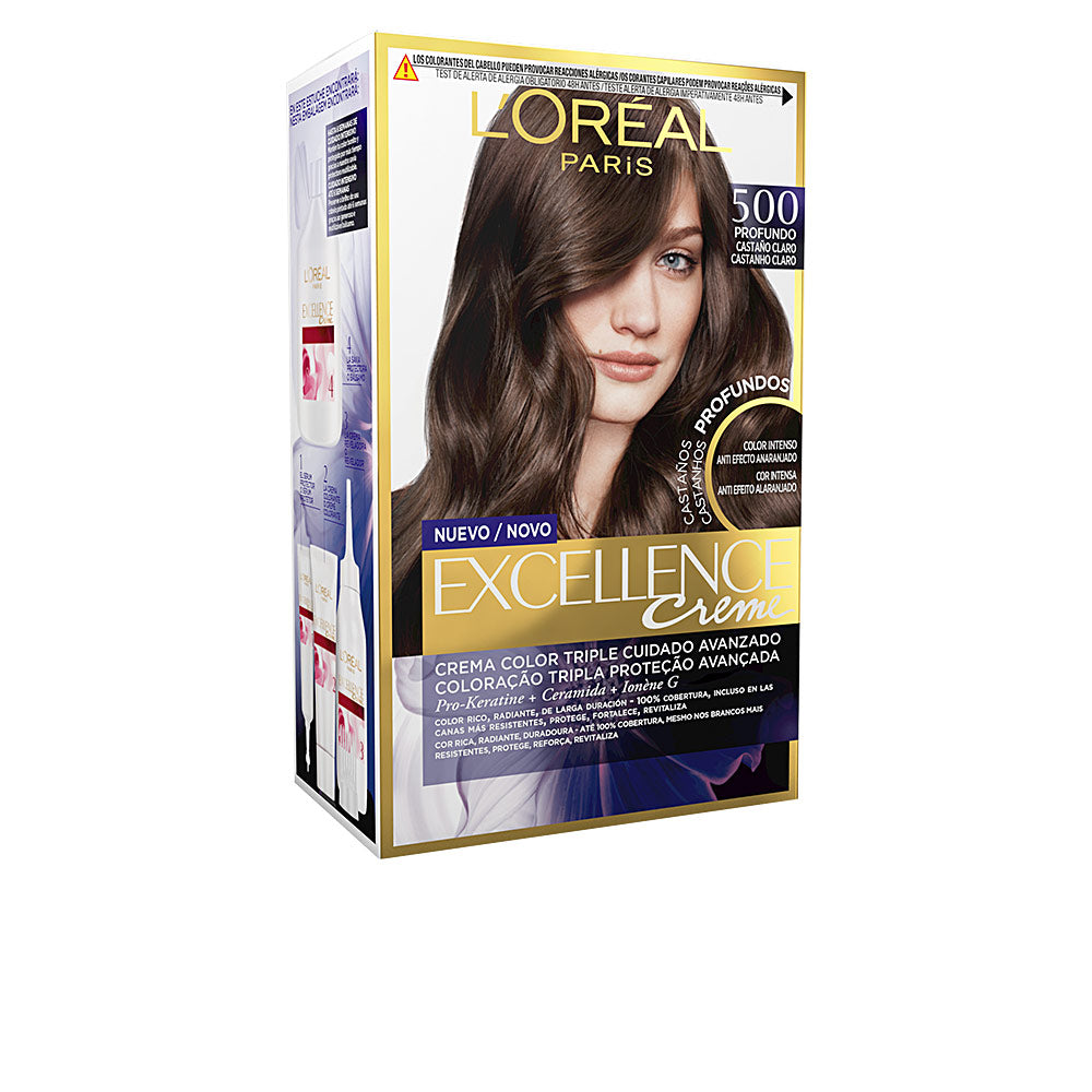 Excellence 500 True Light Brown Hair Colour