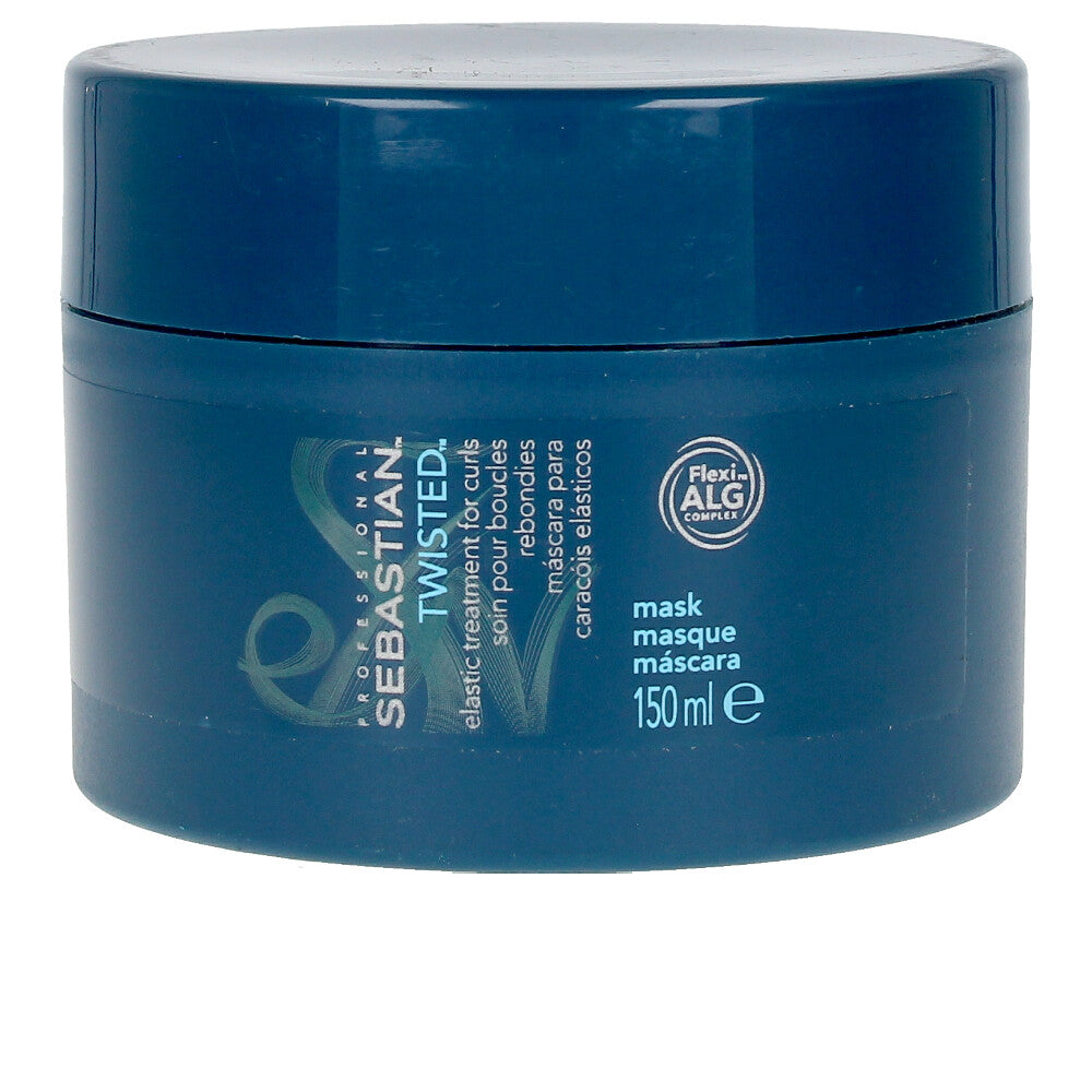 500 ml jar of curl treatment mask, creamy texture, hydration-focused