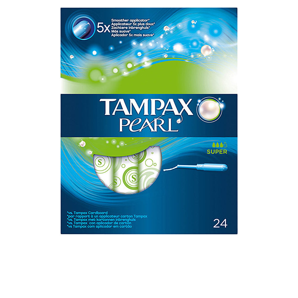 Tampax Pearl Super Tampons, 24 Count
