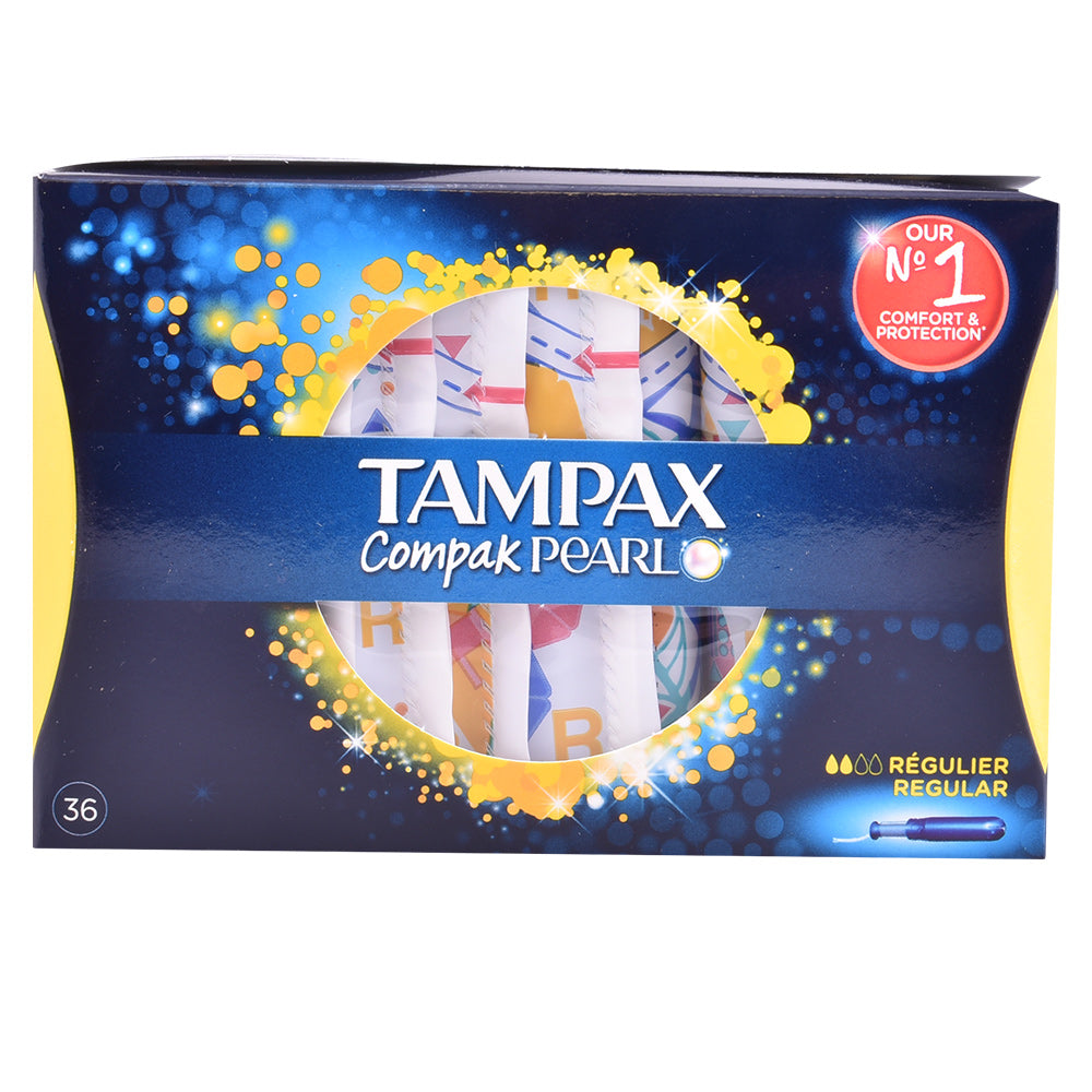 Pearl Compak Regular Tampons