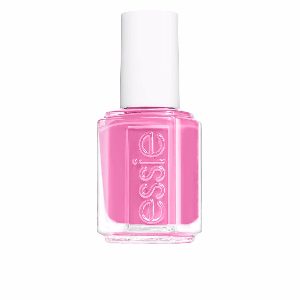Bottle of sheer rose nail polish with precision brush, 13.5 ml