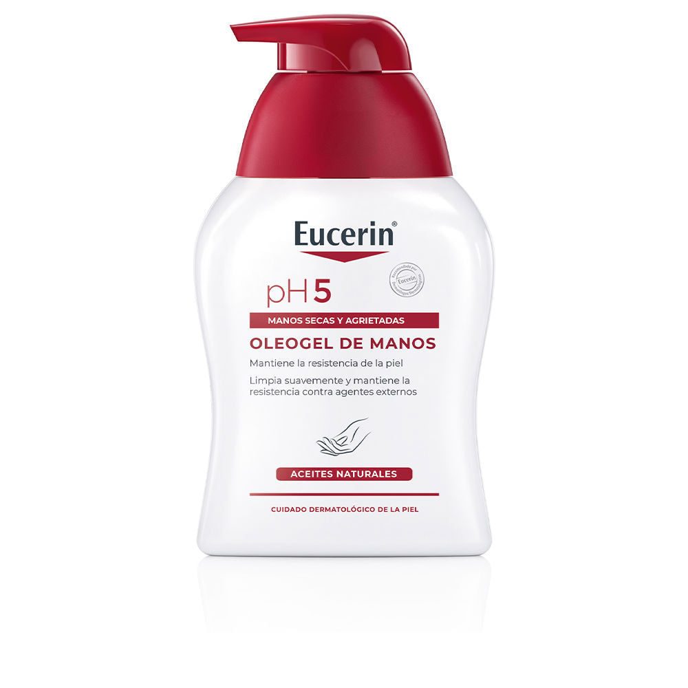 250 ml clear hand cleansing gel bottle, gentle formula for dry sensitive skin