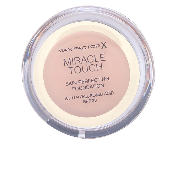 12 g compact foundation in shade 080 Bronze, solid-to-liquid texture