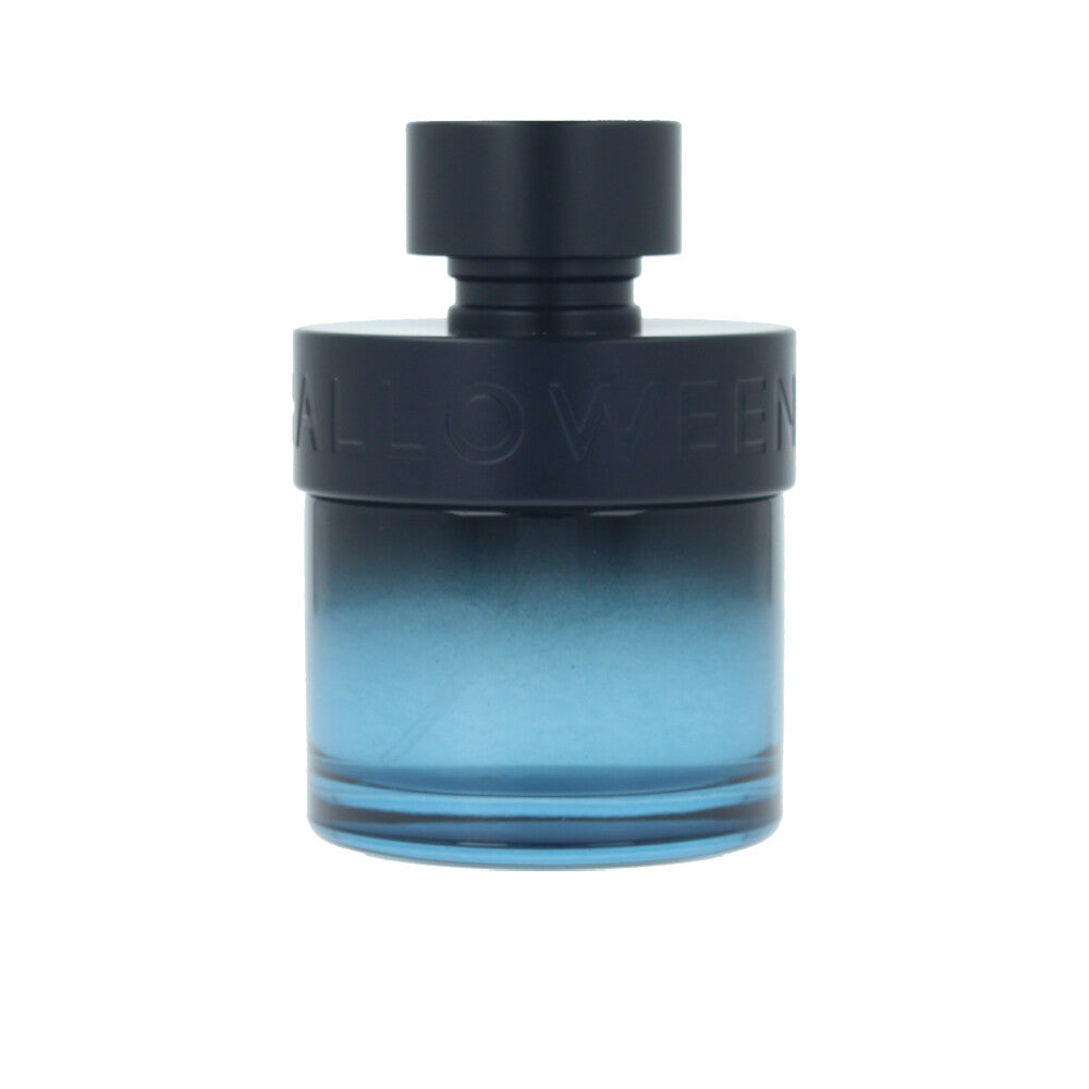 Clear 125 ml bottle of spiced aromatic eau de toilette with warm amber liquid