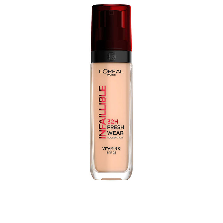 30 ml pump bottle of long‑wear liquid foundation, shade 110 Rose Vanilla