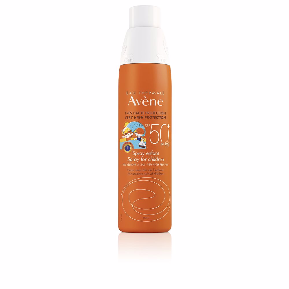 Avène Kids SPF50+ lightweight spray bottle for sensitive children&