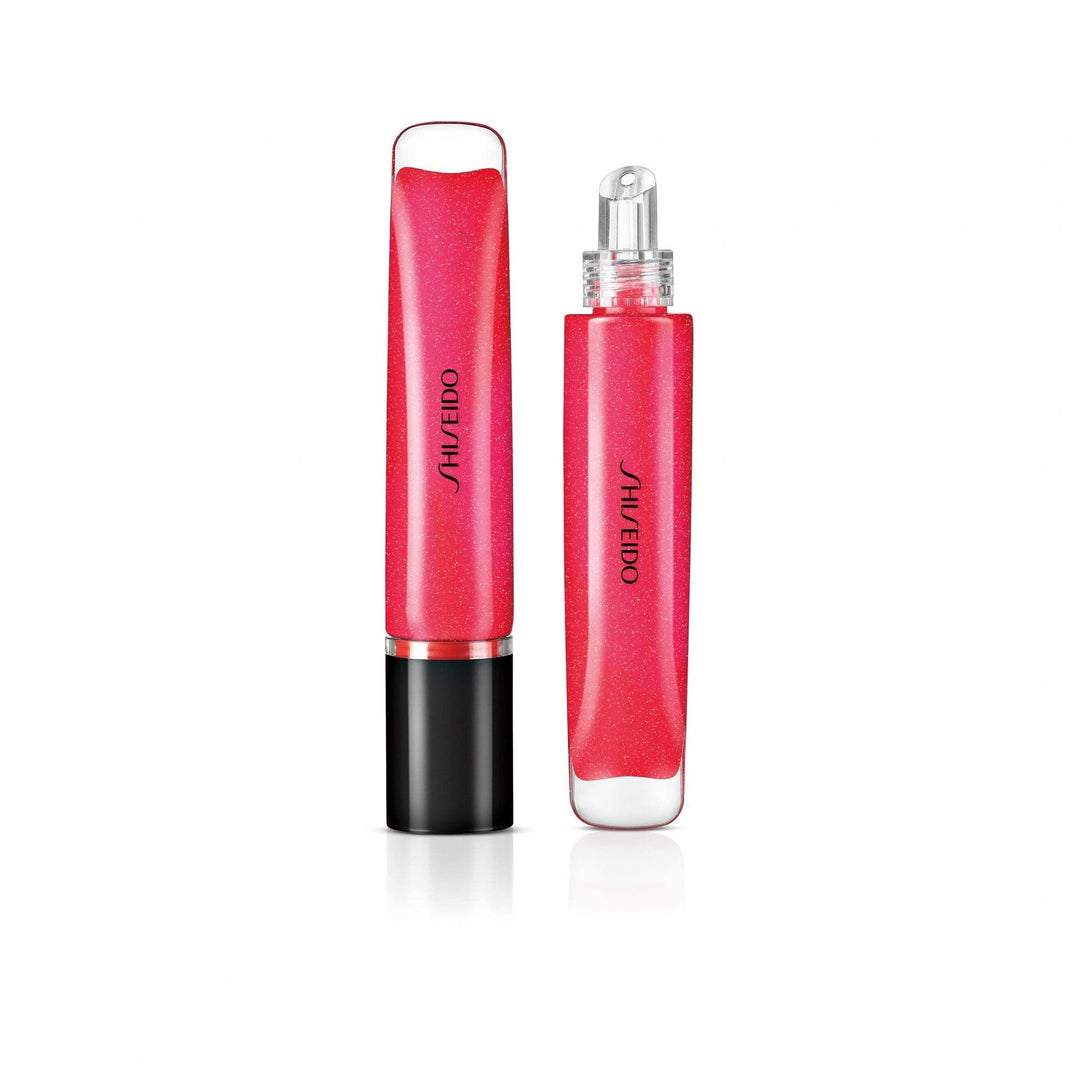 Clear gel lip gloss in tube, 9 ml, shade 07 Shin-Ku Red, glossy finish