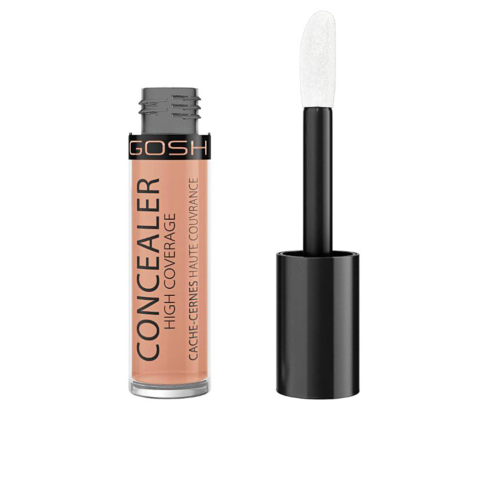 Compact tube of honey‑shade cream concealer, 5.5 ml, natural finish