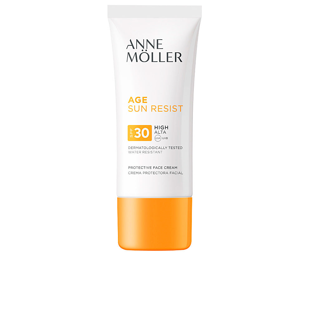 50 ml protective SPF30 face cream tube, lightweight non-greasy texture