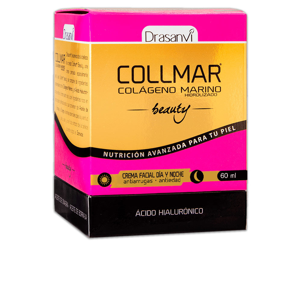60 ml jar of restorative night cream with collagen and hyaluronic acid