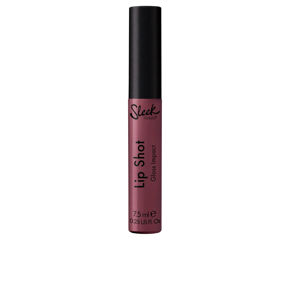 Slim tube of dark, glossy lip gloss with high shine — 7.5 ml, Unisex