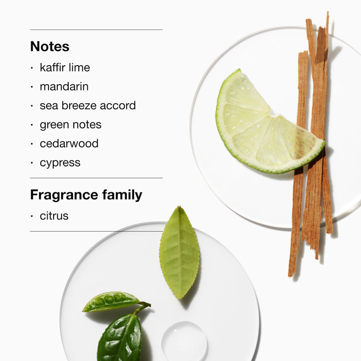 100 ml citrus aromatic cologne spray in clear bottle for Man