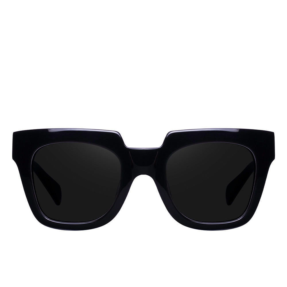 ROW Diamond Black Square Sunglasses