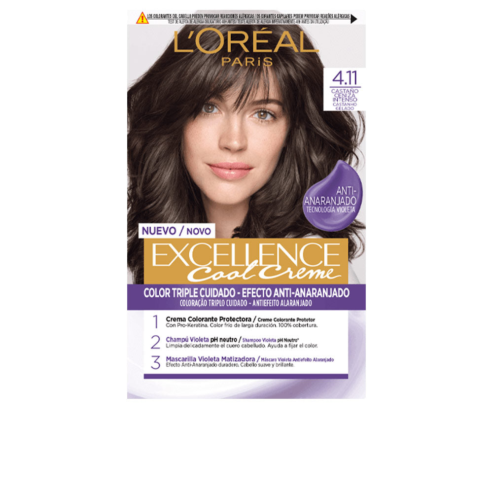 Intense Ash Brown Excellence Cool Crème
