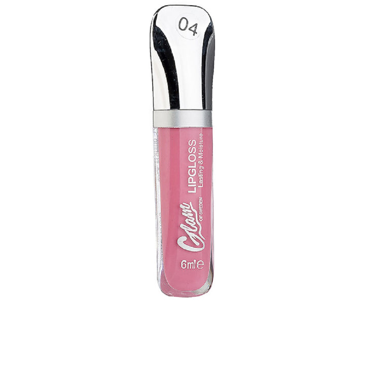 Pink Power glossy lip gloss in sleek tube, 6 ml, high-shine finish
