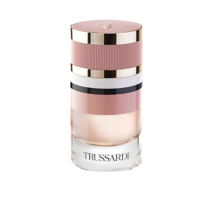 Cylindrical glass perfume bottle, 60 ml, floral-oriental fragrance for Women