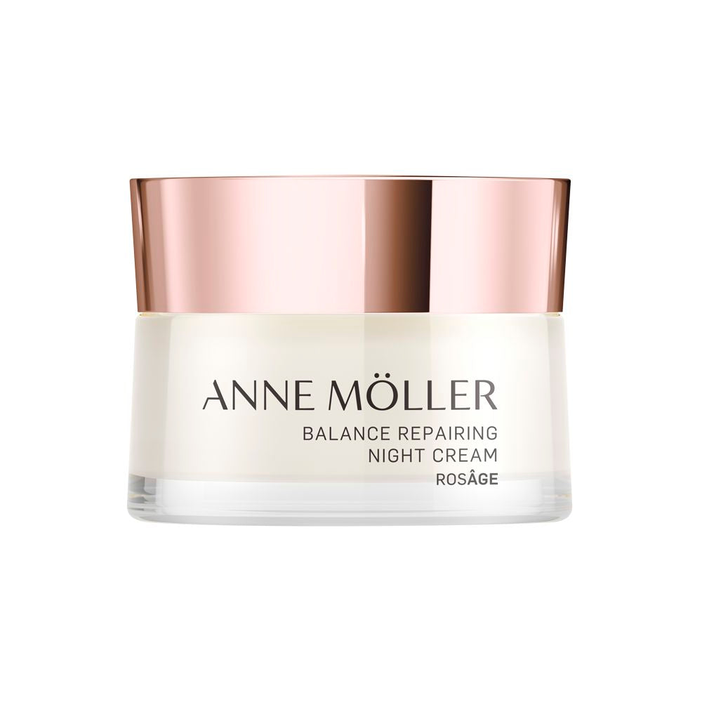50 ml restorative probiotic night cream jar with rich oil‑in‑cream texture