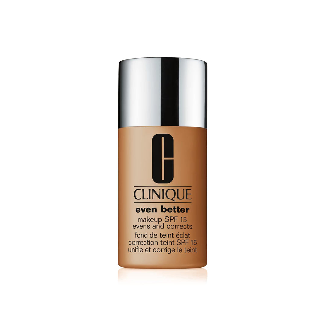 30 ml tinted cream foundation in shade 32‑pecan, medium coverage, SPF15