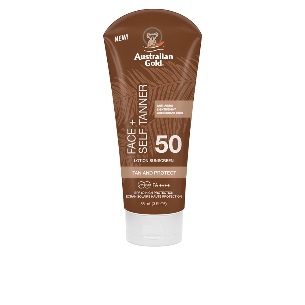 FACE SELF TANNER SPF50 Sunscreen