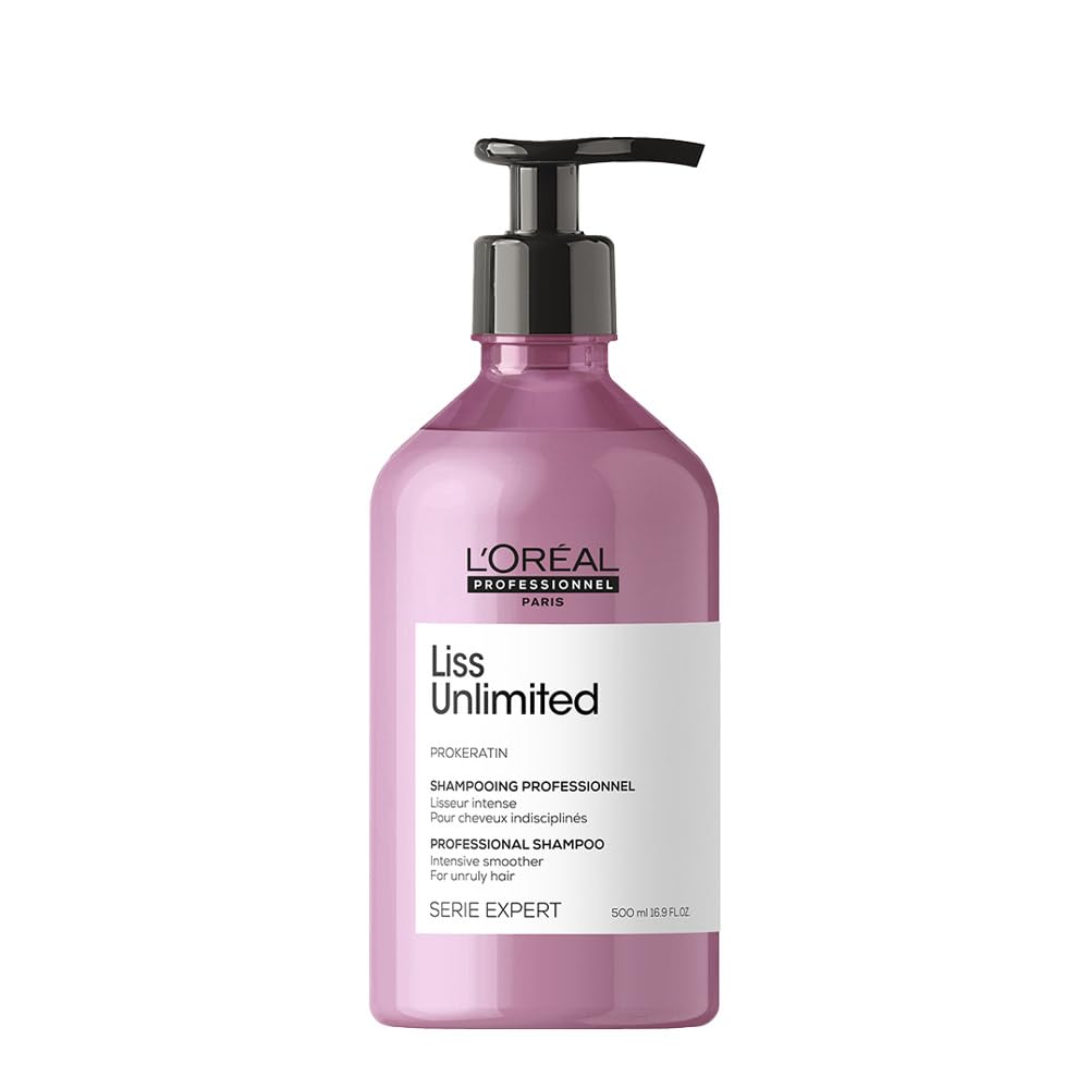 500 ml bottle of smoothing Pro-Keratin anti-frizz shampoo for Unisex use