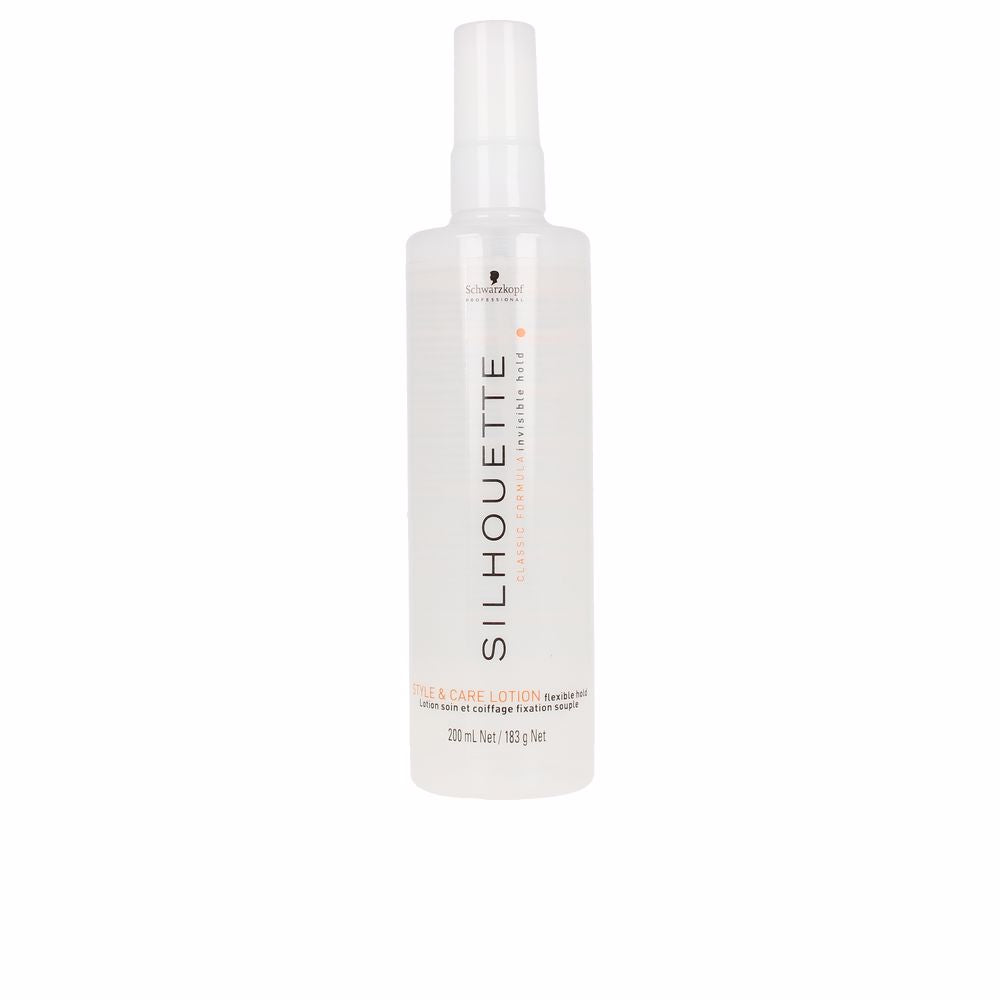 200 ml clear styling lotion bottle, flexible volume finish, Unisex