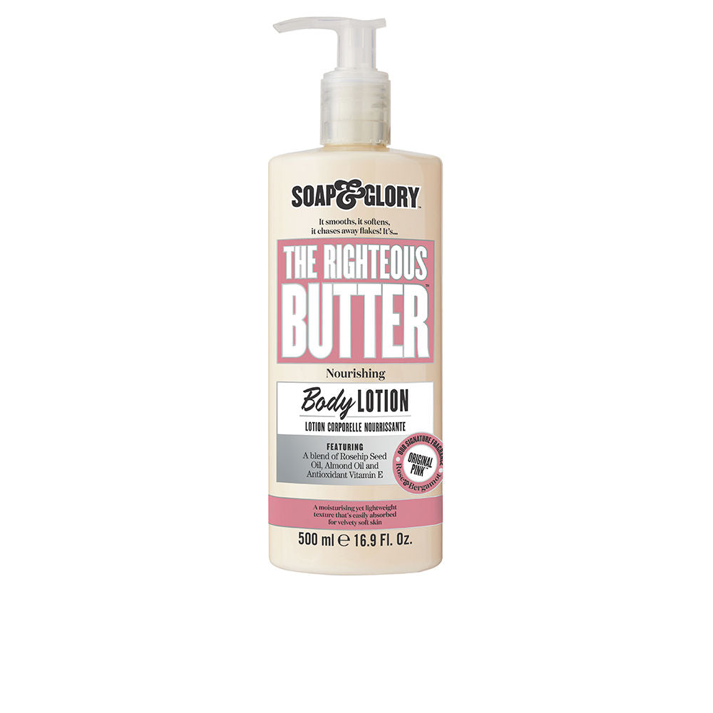 500 ml bottle of Original Pink shea body lotion, Unisex hydration