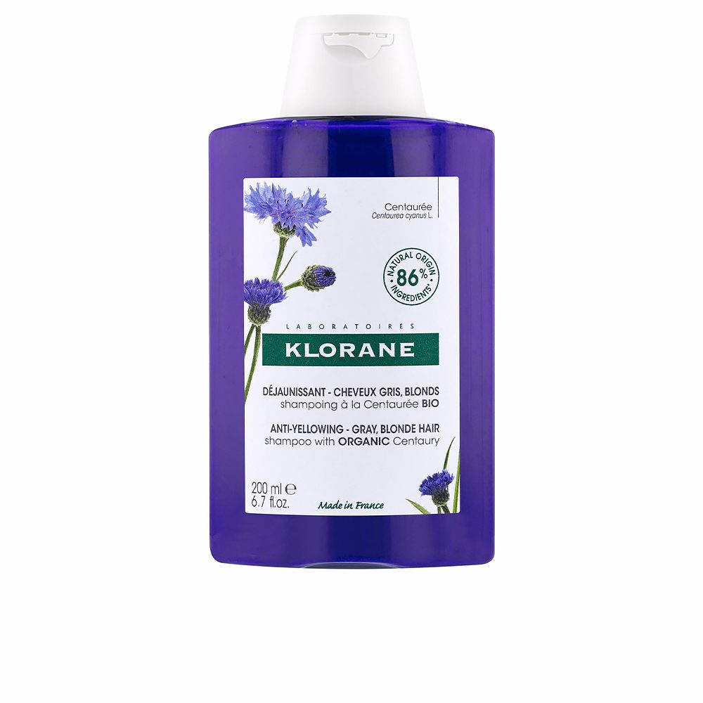 Anti-Yellowing Shampoo with Organic Centaury