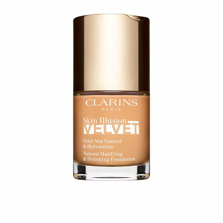30 ml velvet-matte serum foundation, shade 105N, pump bottle