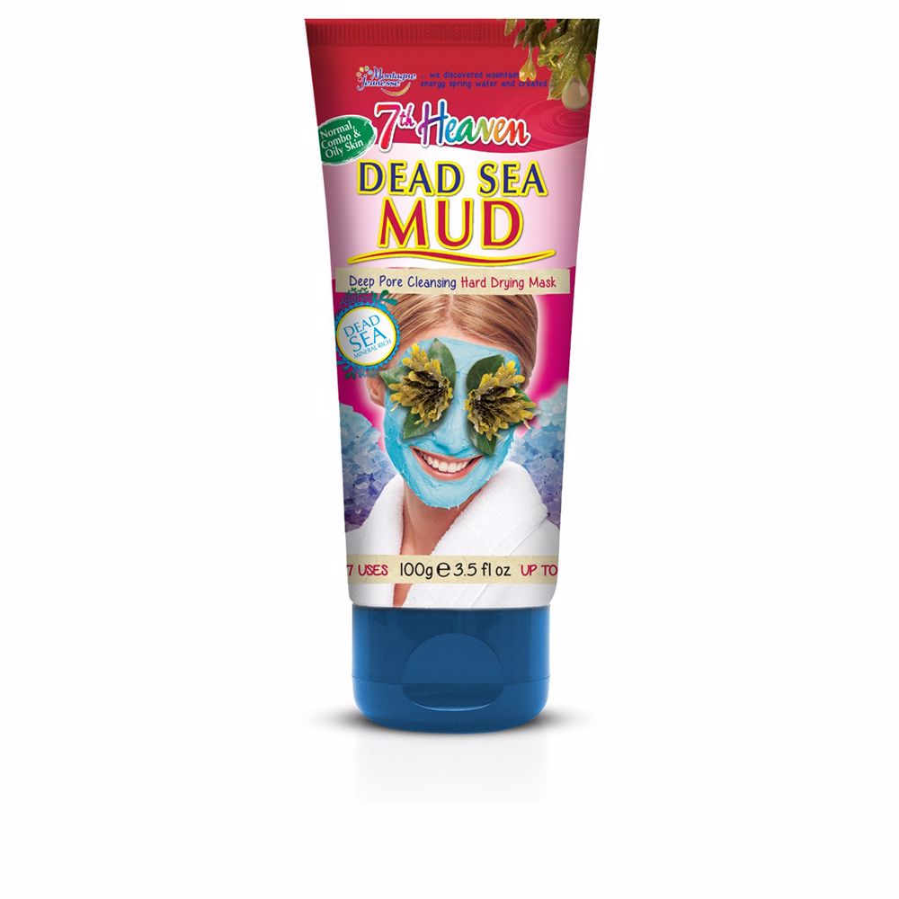 Jar of Dead Sea mud mask with dark silt texture, 100 g