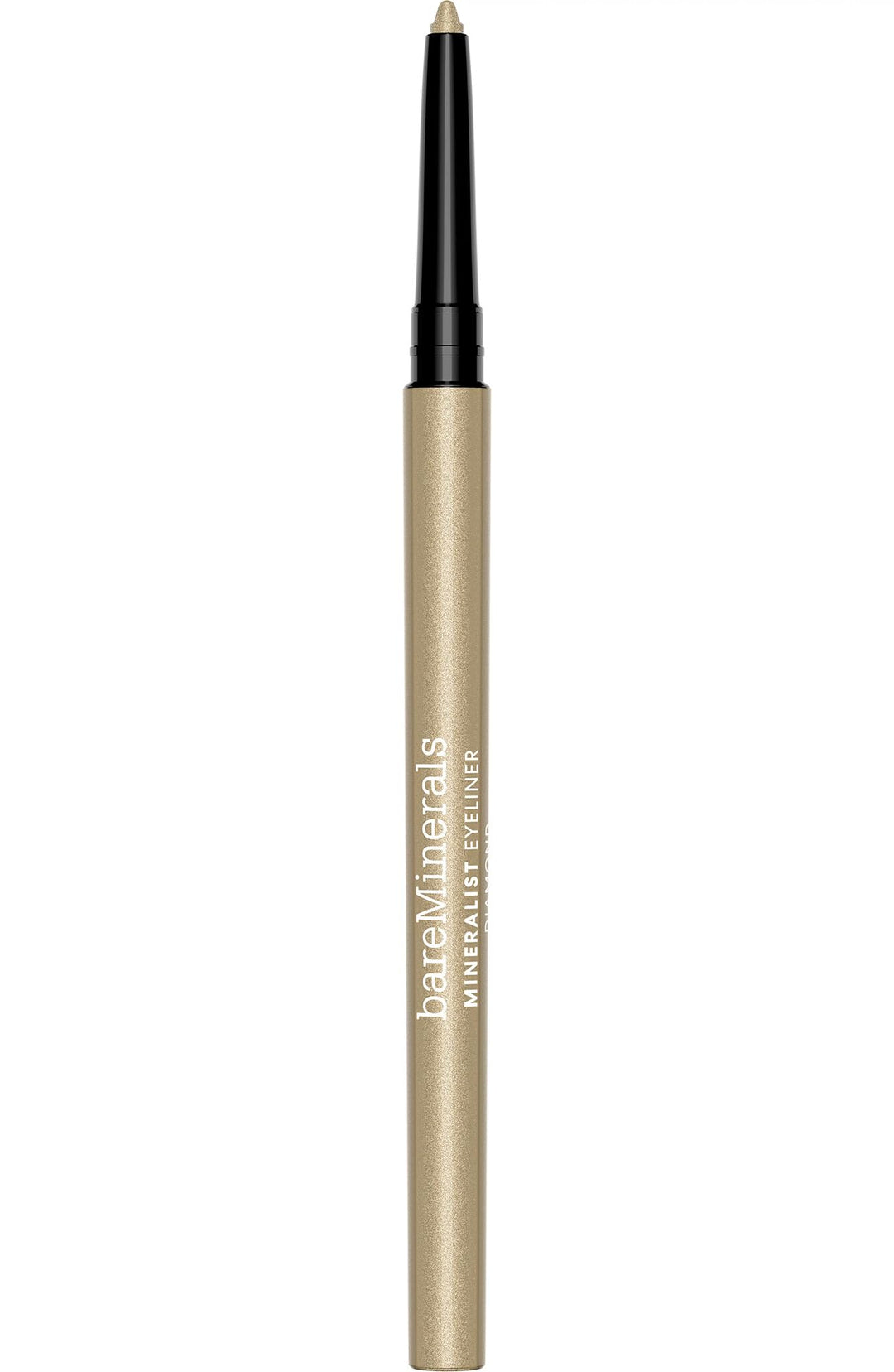 Diamond‑shade mineral cream eyeliner pencil, slim retractable tip, 0.35 g