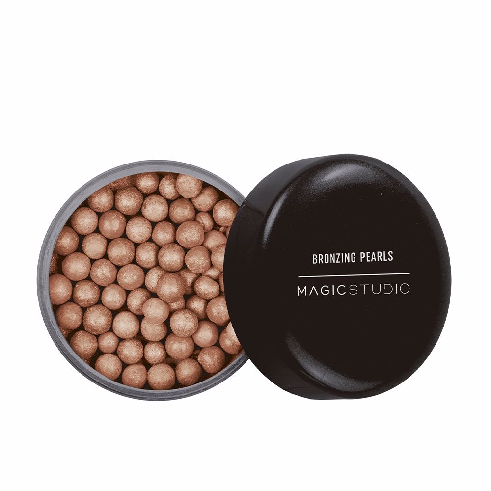 Compact of warm satin bronzing pearls in mixed sunlit shades, 52 g
