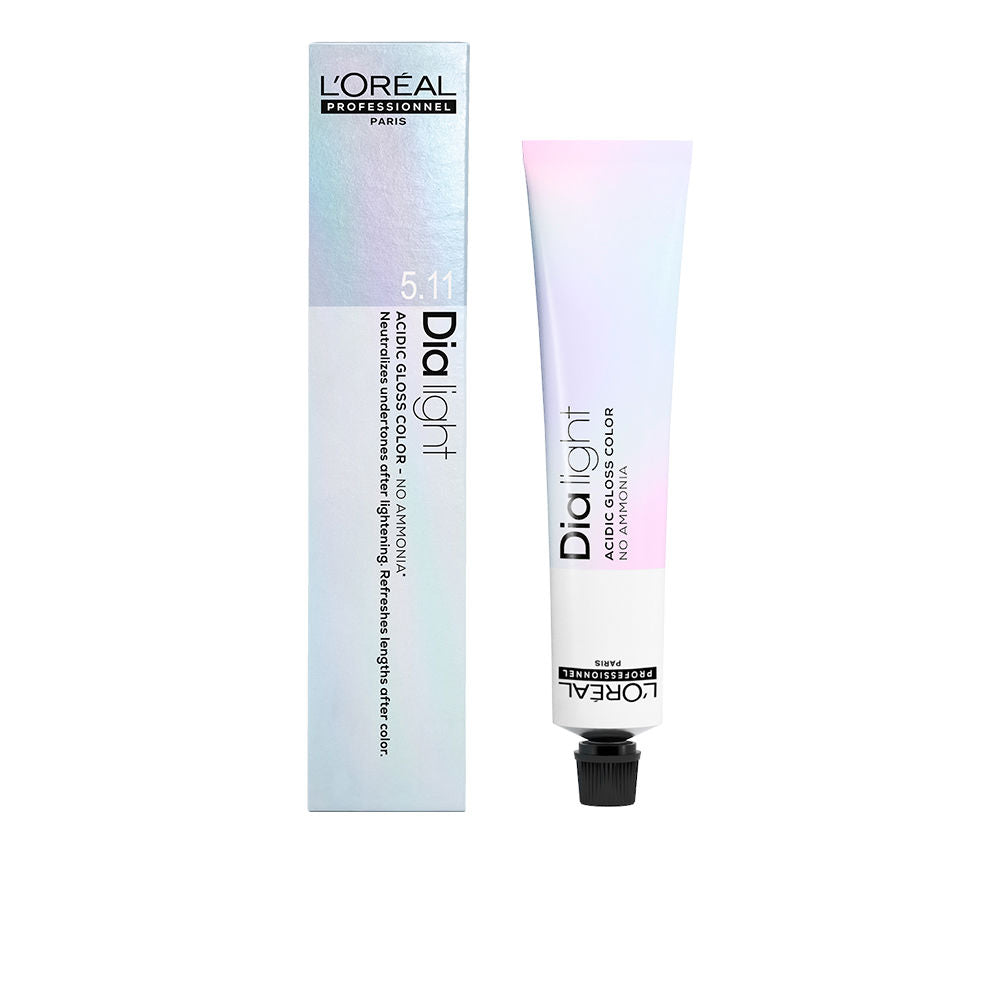 50 ml tube of semi‑permanent gel‑crème hair colour, amber shade 6.23, salon packaging