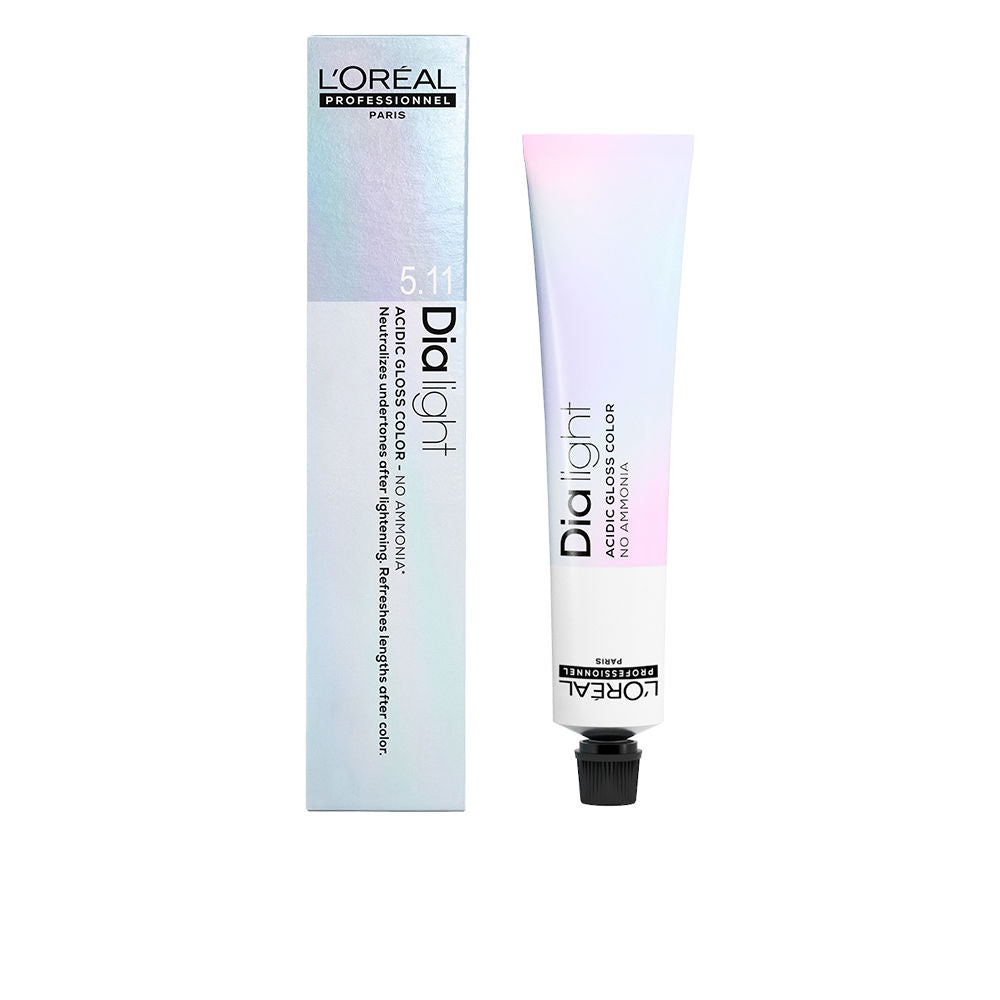 50 ml tube of gel‑cream semipermanent hair colour, light brown shade, ammonia‑free