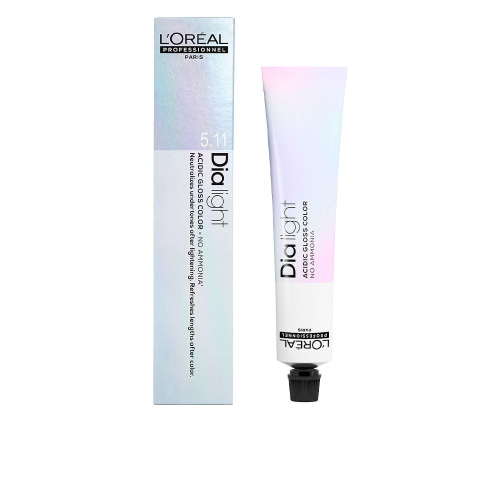 50 ml tube of acid gel‑cream semi‑permanent hair colour, light golden shade, salon product