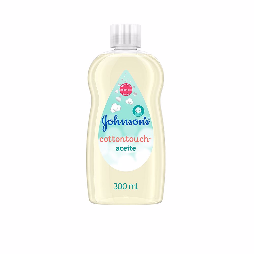 300 ml clear bottle of lightweight cotton baby oil for Unisex newborns