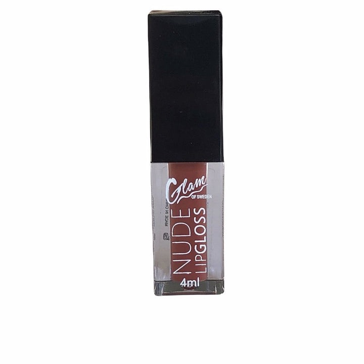 Tube of nude lava lip gloss with felt-tip applicator, 4 ml