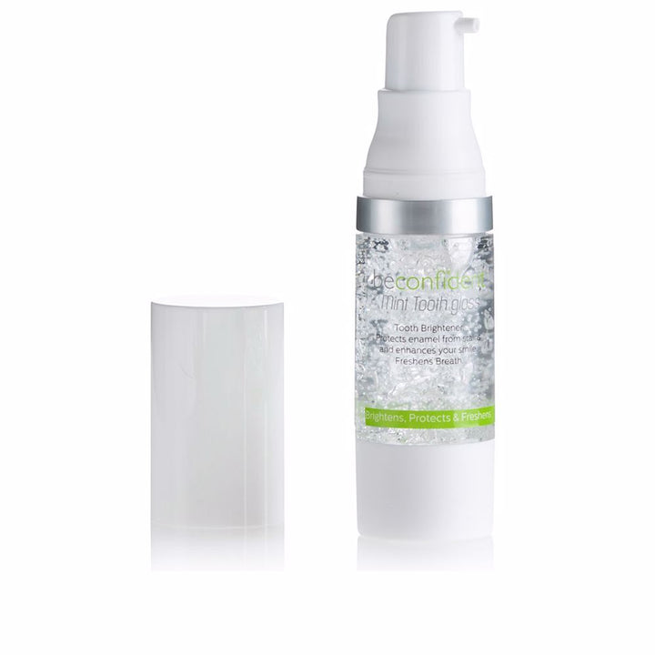 15 ml mint tooth gloss in applicator bottle, glossy enamel finish