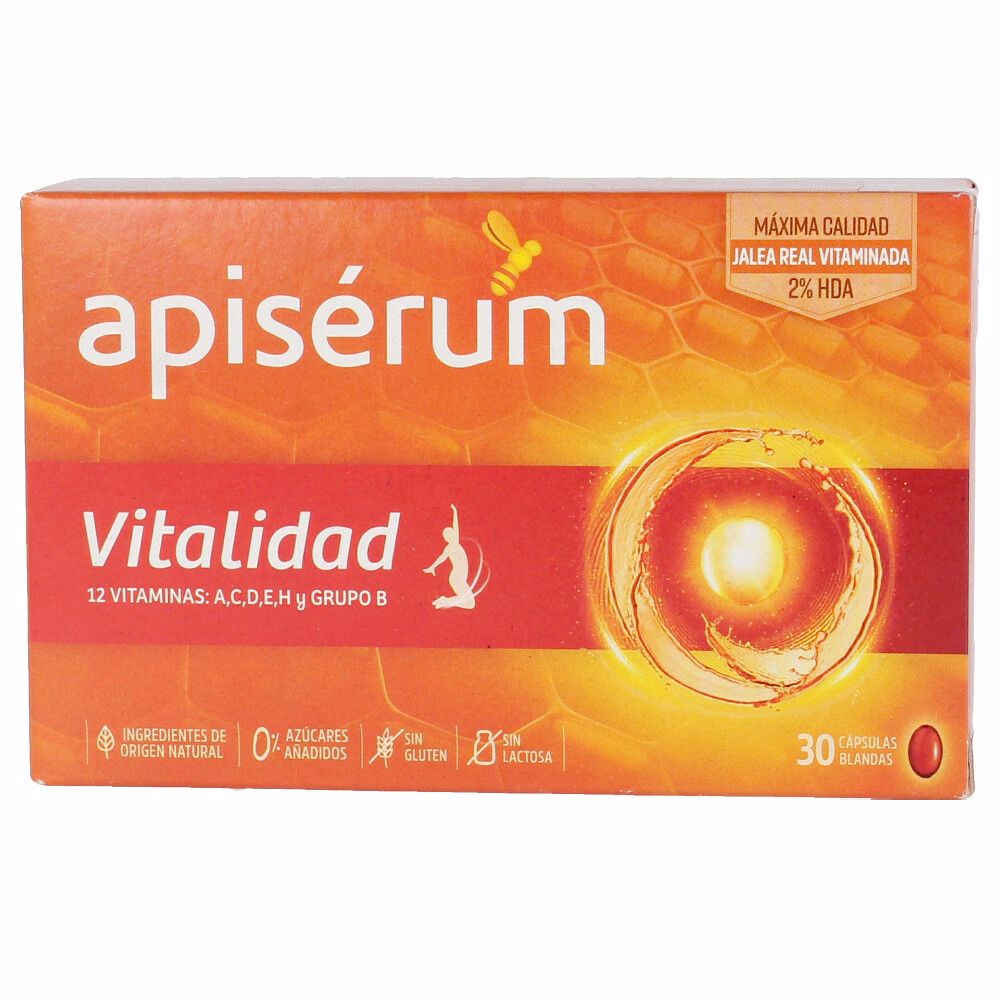 Apisérum Vitalidad Nutritional Capsules
