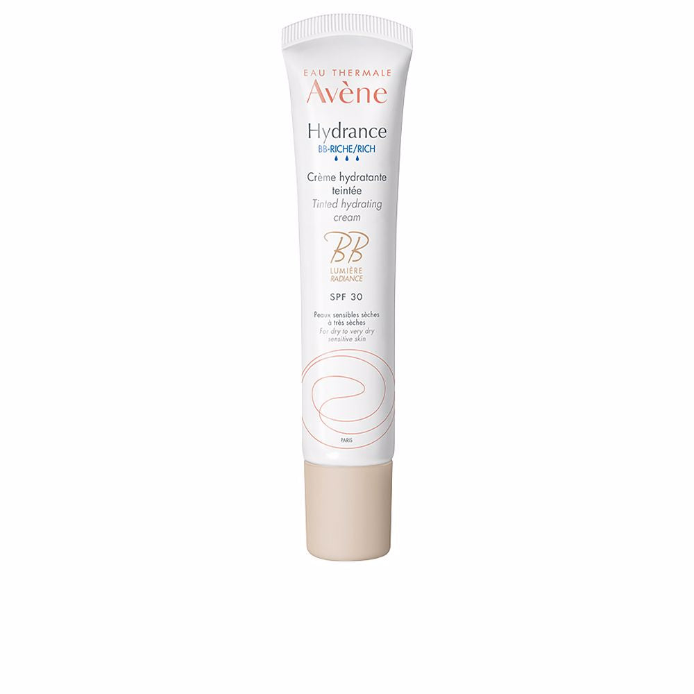 40 ml tinted hydrating BB cream tube, sheer dewy finish, SPF30 for Women
