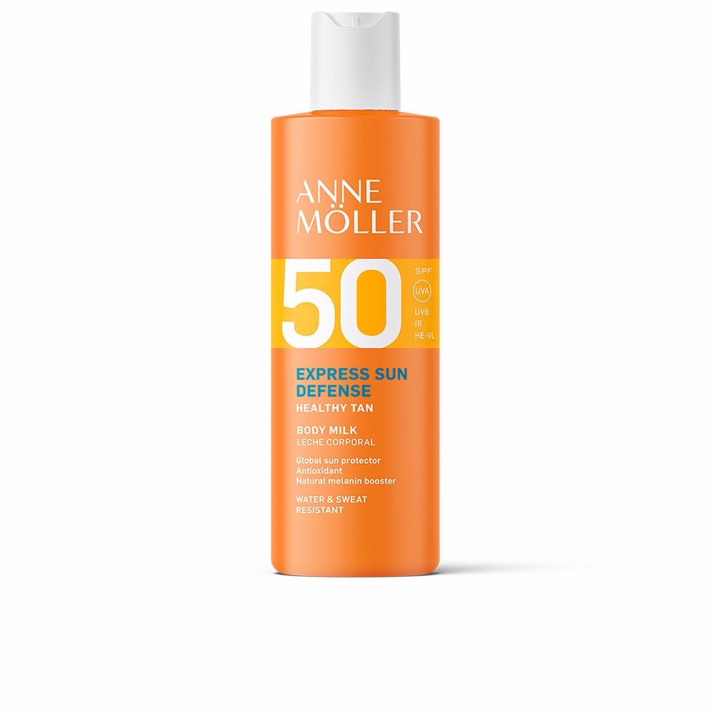 175 ml lightweight SPF 50 sunscreen lotion in pump bottle, Unisex protection