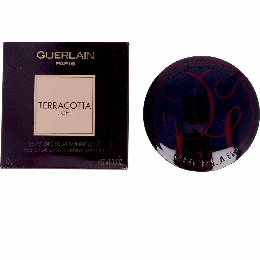 Compact bronzing powder, 10 g, medium warm shade, sheer luminous finish