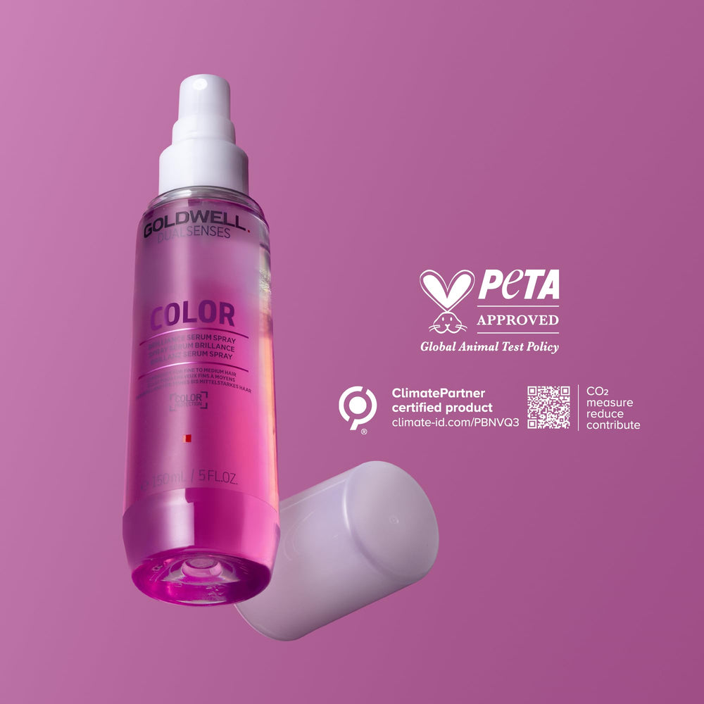150 ml spray serum bottle for fine or colour-treated hair, glossy finish