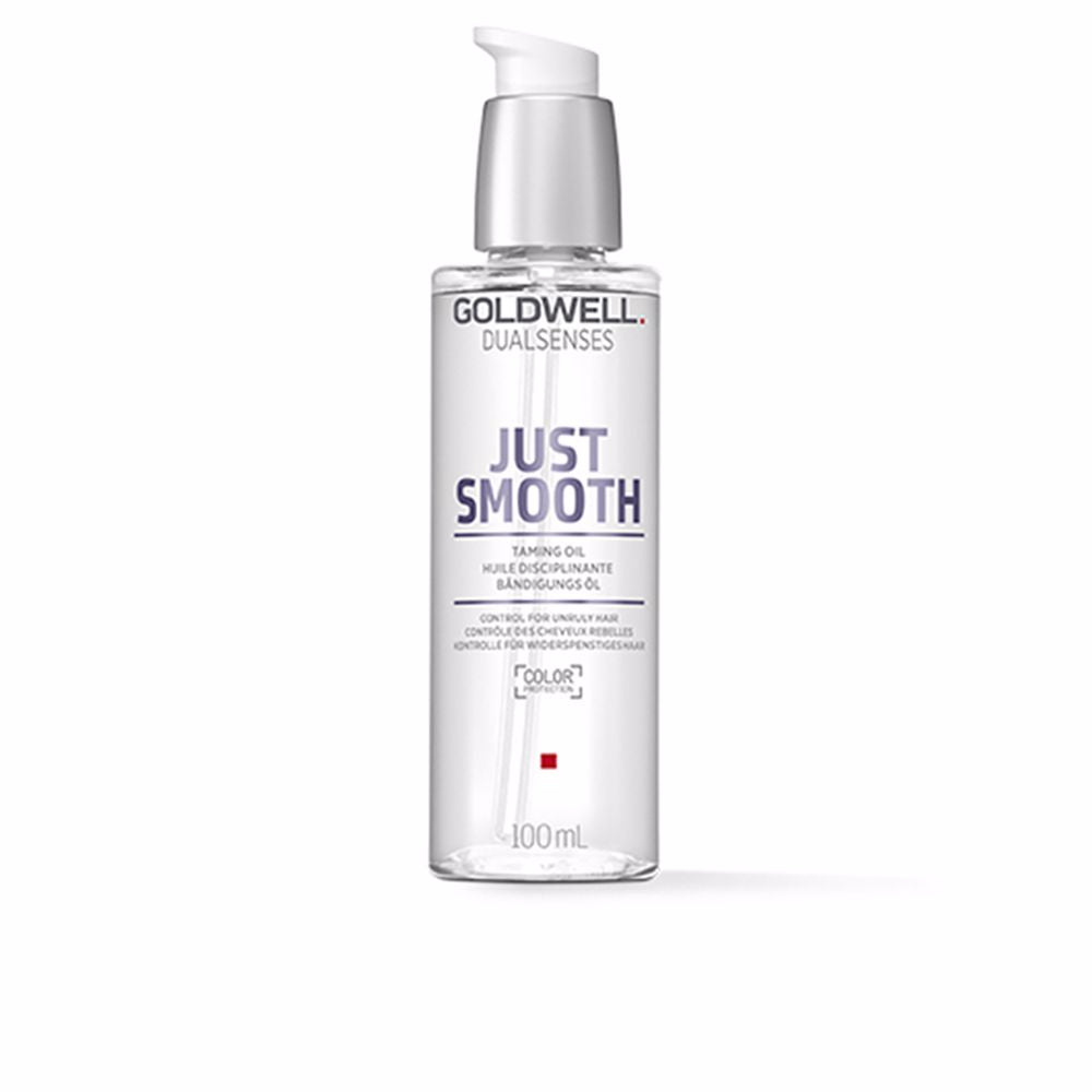 Bottle of smoothing kukui hair oil, 100 ml, shiny amber liquid